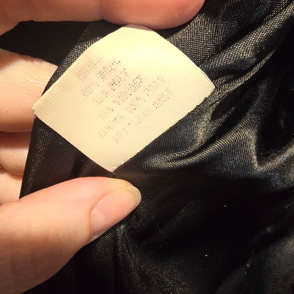 Vintage Pritti A Division Of Kirsten Wool Coat, Size XL, Black - Picture 6 of 9